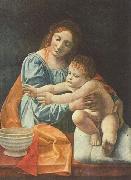 Giovanni Antonio Boltraffio Maria mit dem Kind oil painting on canvas